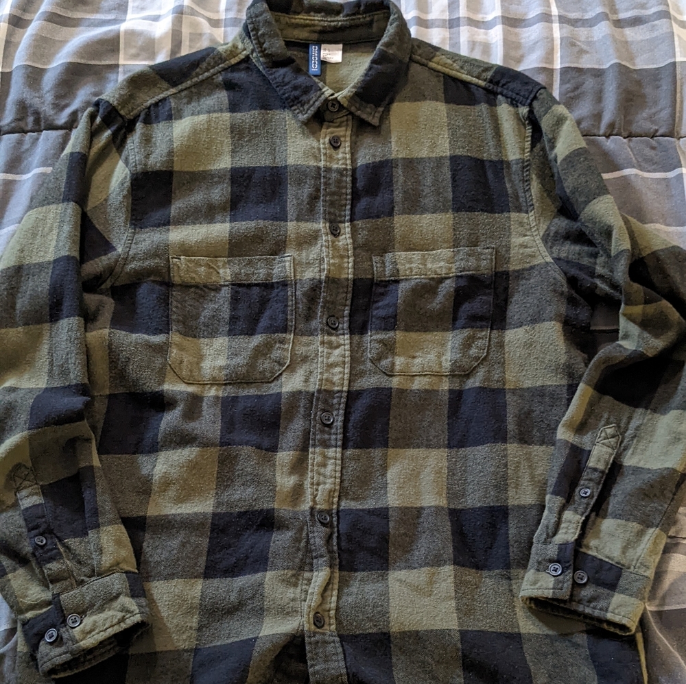 H&M Plaid Flannel Shirt